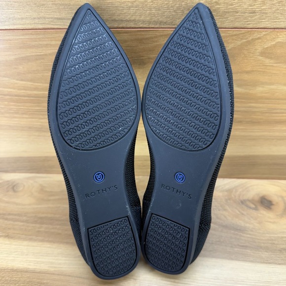 Roth Black Flats for Women - Picture 9 of 11